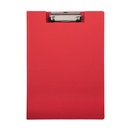 Klembordmap MAULbalance A4 versterkt karton rug 8mm rood
