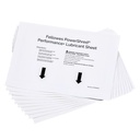 Feuilles de lubrification destructeur Fellowes Powershred Performance+ 10 feuilles