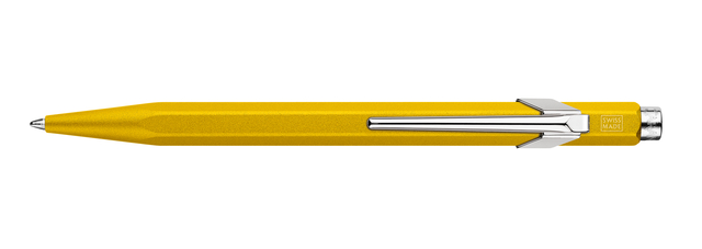 Stylo bille Caran d'Ache Colormat-X 849 jaune