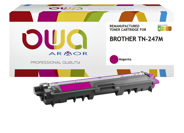 Toner OWA alternative pour Brother TN-247M rouge