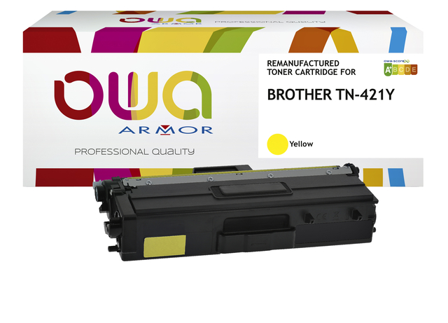 Toner OWA alternative pour Brother TN-421Y jaune