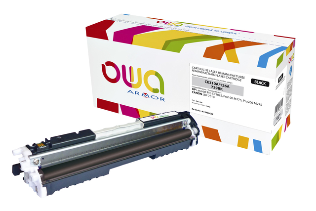 Cartouche Toner OWA alternative pour HP CE310A noir