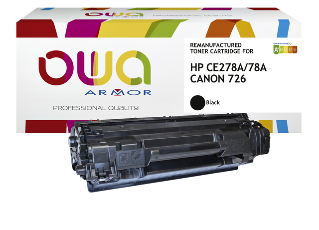 Cartouche Toner OWA alternative pour HP CE278A noir