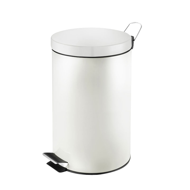Poubelle à pédale Vepa Bins 12L blanc