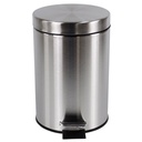 Pedaalemmer BRASQ 20 liter rvs