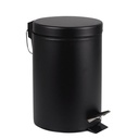 Pedaalemmer BRASQ 20 liter zwart