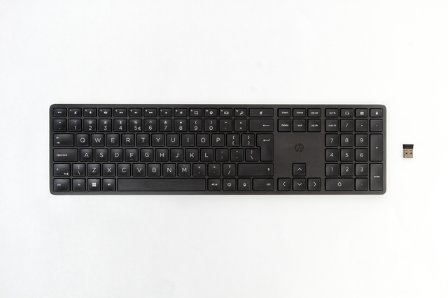 Clavier HP 455 Programmable sans fil QWERTY noir