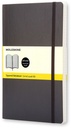 Carnet Moleskine Pocket 90x140mm carreau 5x5mm couverture souple noir