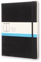 Carnet Moleskine XL 190x250mm pointillé couverture rigide noir