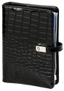 Organiseur Kalpa Personal Agenda 2026-2027 7j/2p Croco noir