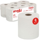 Papier d'essuyage WypAll L20 GeneralClean 7303 2 épaisseurs 380 feuilles blanc