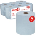 Papier d'essuyage WypAll L20 7302 2 épaisseurs 336 feuilles bleu
