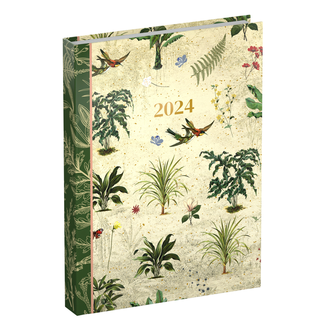 Agenda 2024 Lannoo pocket Botanic 7dagen/2pagina''s 90x130 groen