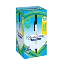 Stylo bille Paper Mate Kilometrico Recycled Medium noir