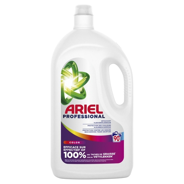 Lessive liquide Ariel Professional Color 4,05L 90 lavages