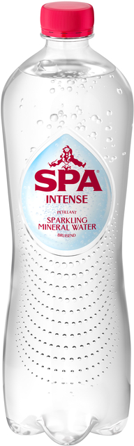 Eau pétillante Spa Intense bouteille PET 1 litre