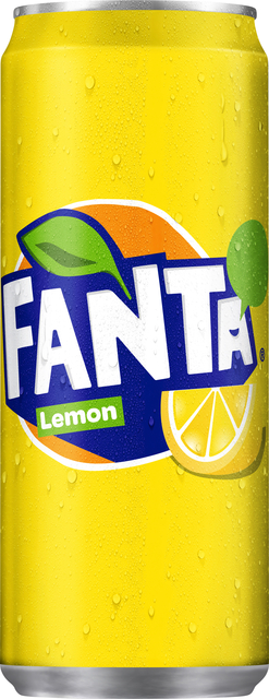 Frisdrank Fanta lemon blik 330ml
