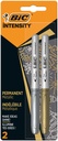 Feutre BIC Intensity ogive permanent Fin argent et or métallisé blister 2 pièces