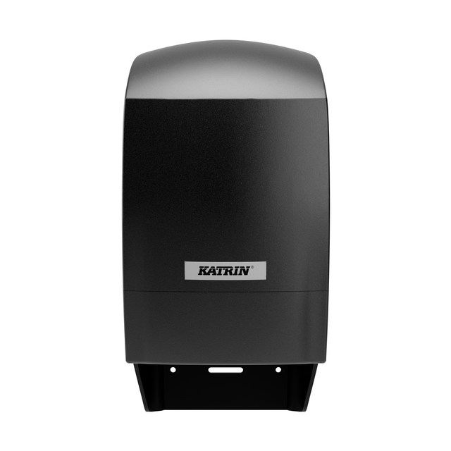 Distributeur papier toilette Katrin 77519 système rouleau Duo noir