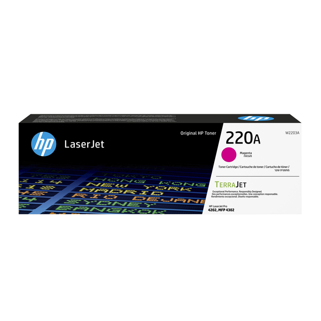Cartouche toner HP W2203A 220A rouge