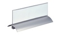 Porte-nom de table Durable Presenter De Luxe 61x210mm 2 pièces