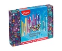 Set coloriage Color'Peps paillettes 31 pièces assorti