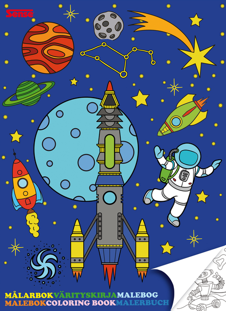 Album de coloriage Haza Sense Univers