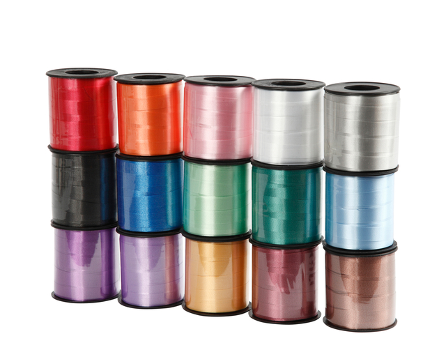 Ruban à friser Creativ Company 50m x10mm boîte 15 couleurs