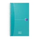 Cahier Task Manager Oxford 141x246mm 115 feuilles aqua