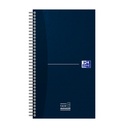 Cahier Task Manager Oxford 141x246mm 115 feuilles bleu