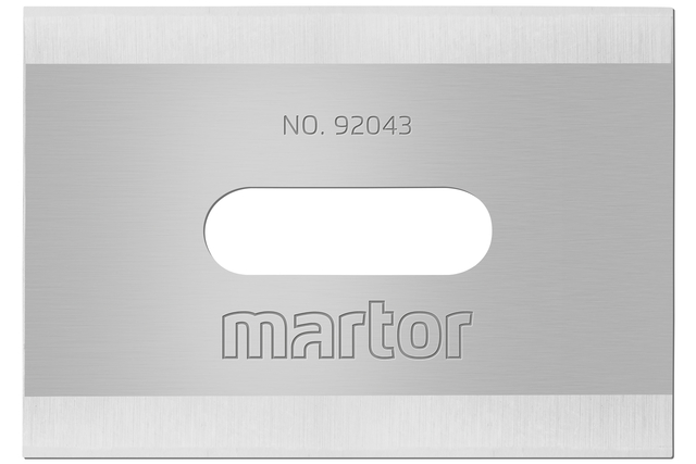 Lame de réserve Martor rectangulaire nr 92043 10 pièces
