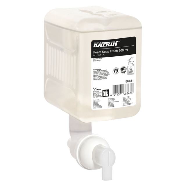 Handzeep Katrin Green schuim 500ml 86481