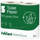 Papier toilette BlackSatino MT1  GreenGrow 066870 2 épaisseurs 4x 400 feuilles naturel