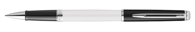 Rollerpen Waterman Hémisphère Colour Blocking black en white CT fijn