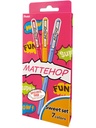 Gelschrijver Pentel K110 Mattehop Fun Sweet M assorti blister à 7st
