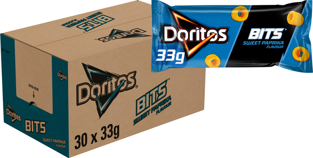 Chips Dorito Bits Zero's sweet paprika sachet 33g