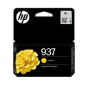 Cartouche d'encre HP 4S6W4NE 937 jaune