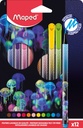 Feutre Maped Deepsea Paradise set 12 couleurs