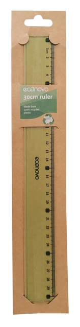 Règle Econovo 30cm blister 1 pièce