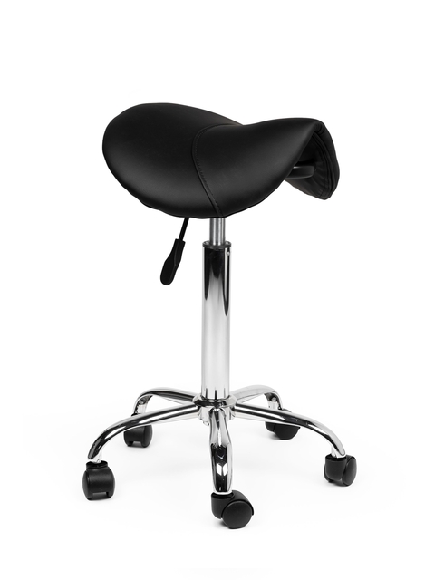 Siège amazone Office Medium roulettes dures noir