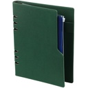 Organiseur Kalpa Clipbook A5 Agenda 2026-2027 7 jours/2 pages vert