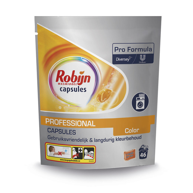 Lessive Robijn Pro Formula capsules Color 46 pièces