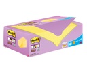 Notes 3M Post-it 655-SSCY Super Sticky 76x127mm jaune lot promo