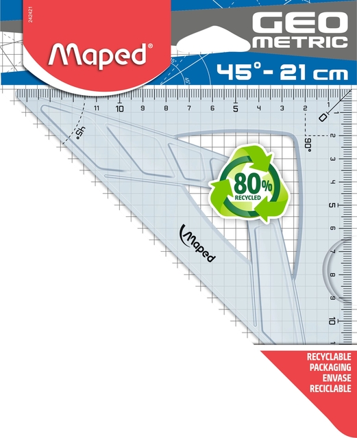 Equerre Maped Geometric 21cm