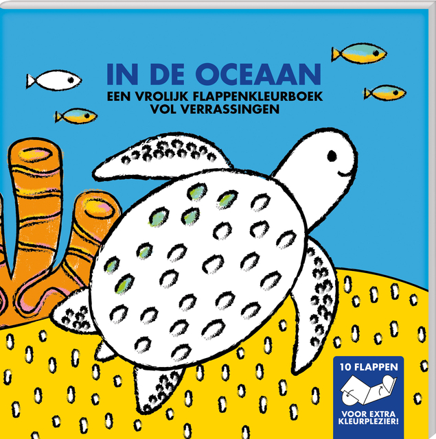 Album de coloriage Interstat In de oceaan (NL)