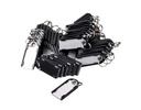 Porte-clés magnétique Pavo Magnettag noir 50 pièces