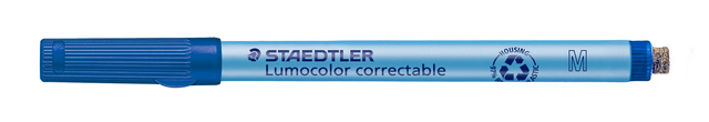 Feutre Staedtler Lumocolor 305 Correctable non permanent M bleu