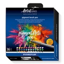 Feutre pinceau Staedtler PigmentArts set 36 couleurs