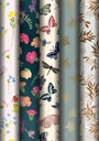 Papier d'emballage Steweo Classic Bouquet 200x70cm assorti