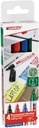 Marqueur edding 400 ogive 1mm assorti